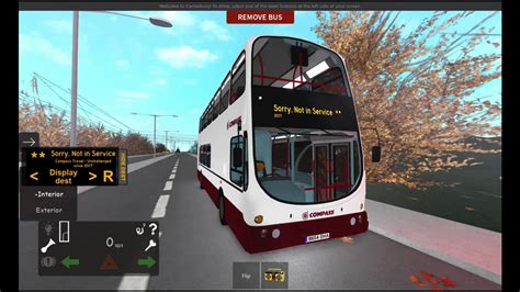 Roblox Canterbury District Bus Simulator V4 Wright Gemini 1 Great