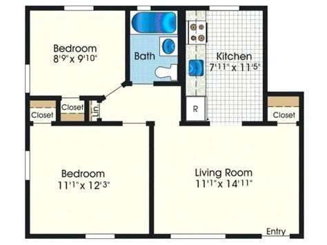 Bedroom Basement Apartment Floor Plans Flooring Blog