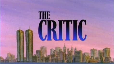 30 Things I Like: #10 - The Critic (TV Series)