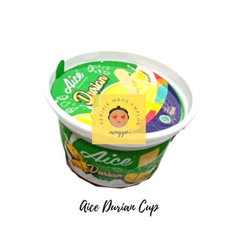 Jual Aice Ice Cream Es Krim Mochi Stick Coklat Stroberi Vanila Cone