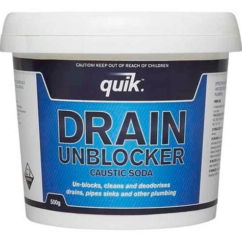 Quik Caustic Soda Drain Unblocker G