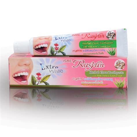 RASYAN Herbal Clove Toothpaste With Aloe Vera Guava Leaf 30g Isme