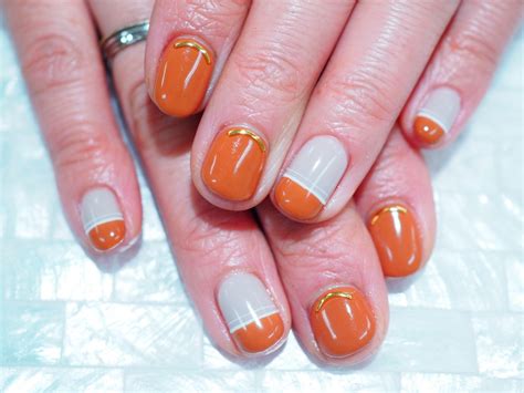 バイカラーフレンチ ｜ネイルサロンnails Qoo