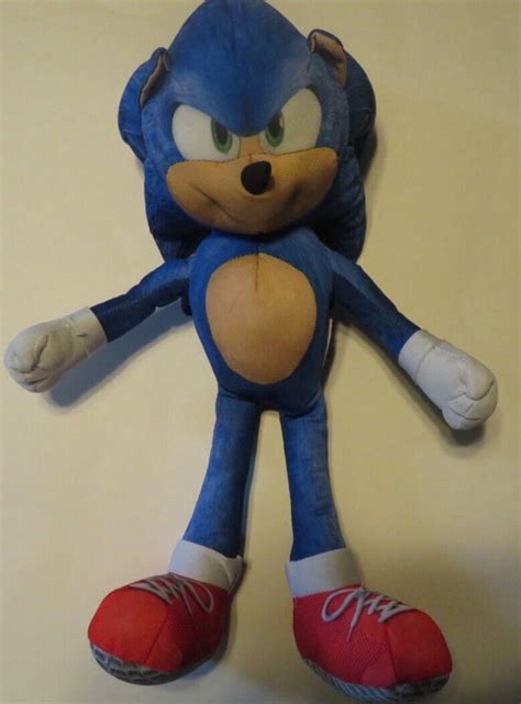 Sonic the Hedgehog Plush Sonic 2 the Movie 13" Plush Figure Talks ...