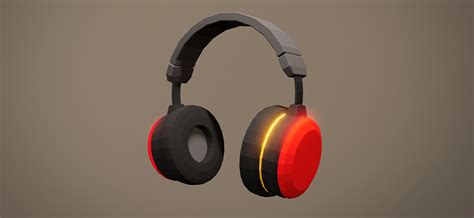 Blender 2 8 Low Poly Headphones Modelling BlenderNation