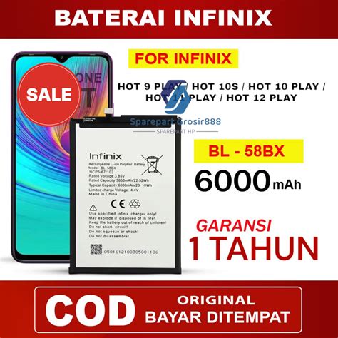 Jual Baterai Infinix Hot Play Hot S Hot Play Hot Play Hot Play Bl Bx