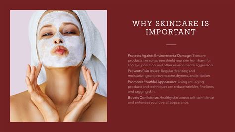 PPT THE IMPORTANCE OF SKINCARE ROUTINE A GUIDE TO HEALTHY AND GLOWING