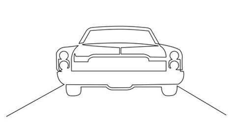 Classic car line drawing Stock Video Footage - 4K and HD Video Clips ...