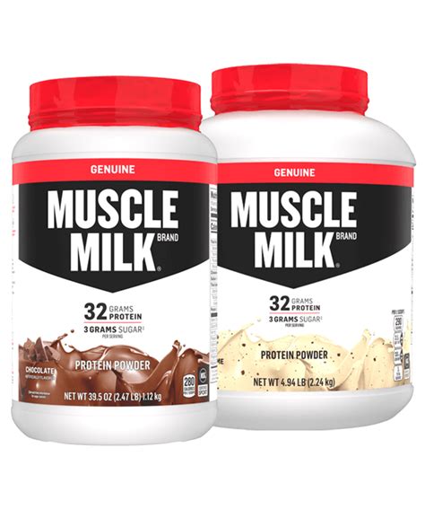 MUSCLE MILK® GENUINE Protein Powder | Muscle Milk©