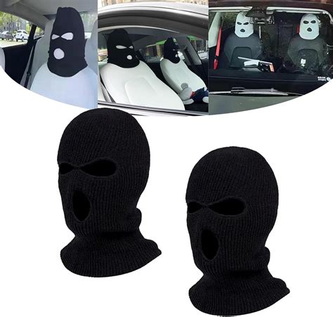 Amazon Pcs Car Headrest Covers Soft Fabric Breathable Car