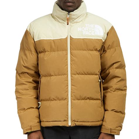 The North Face Low Fi Hi Tek Nuptse Utility Brown Gravel Hhv