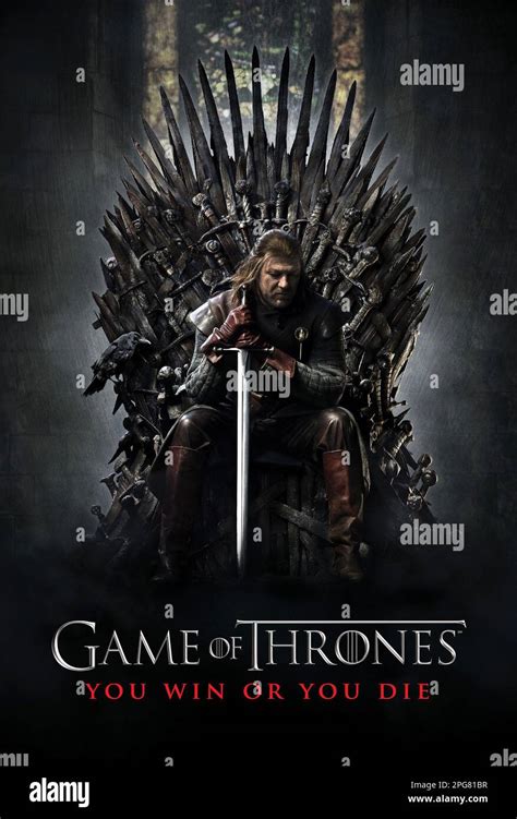 Game of Thrones Sean Bean poster Stock Photo - Alamy