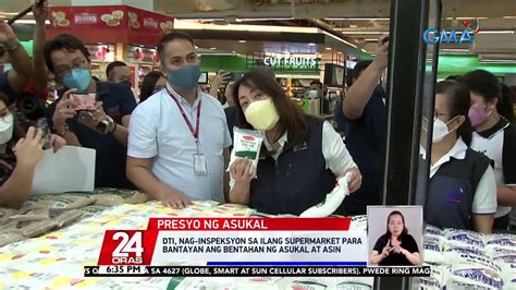 Dti Nag Inspeksyon Sa Ilang Supermarket Para Bantayan Ang Bentahan Ng