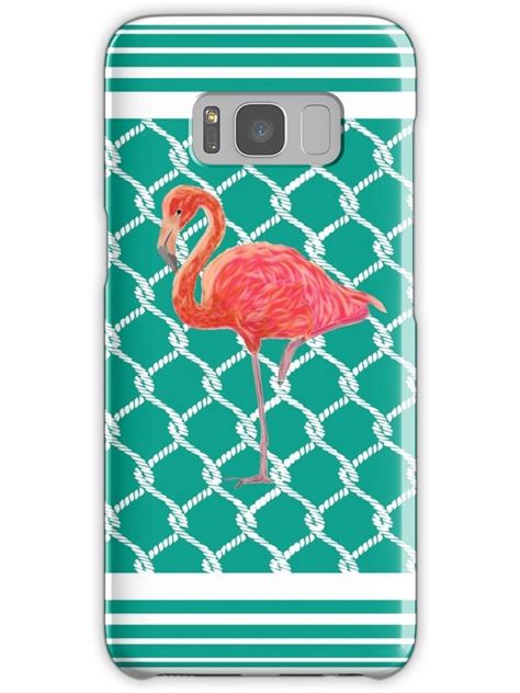 Flamingo Flare Coastal Home Decor Samsung Galaxy Phone Case By