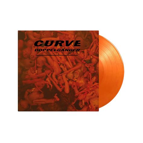 Curve Doppelganger Limited Translucent Orange Marbled Vinyl Lp Sound Of Vinyl