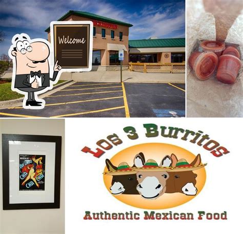 Los 3 Burritos 2 8005 183rd St In Tinley Park Restaurant Menu And