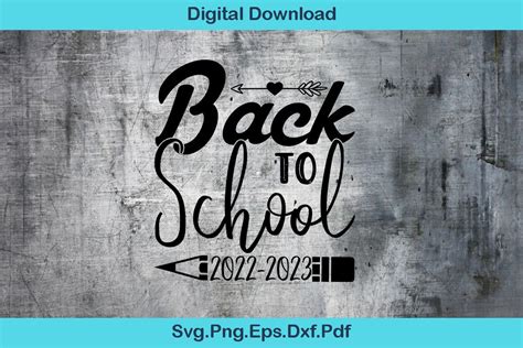 Back to School 2022-2023 Graphic by CraftPioneer · Creative Fabrica