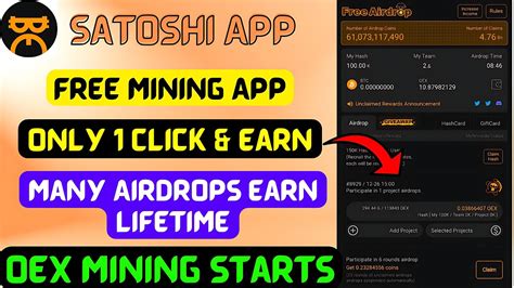 How To Create And Verify Satoshi App Start Mining In Satoshi App