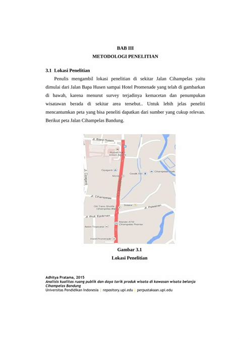 Pdf Bab Iii Metodologi Penelitian Lokasi Penelitianrepository Upi