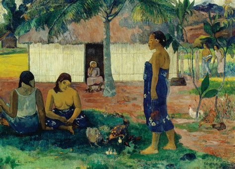 Gauguin S Nude Tahitians Give The Wrong Impression NPR