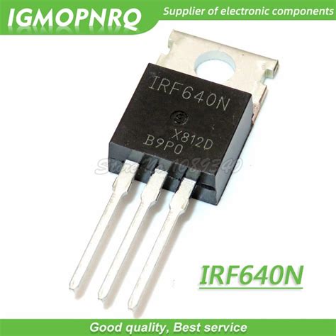 10pcs Irf640n Irf640 Irf640npbf 200v 18a To 220 Mosfet N Channel Fet