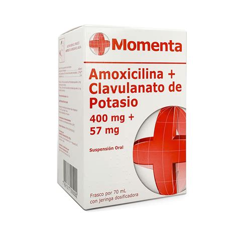 Amoxicilina Clavulanato De Potássio Serve Para Dor De Dente - Amoxicilina+clavulanato De Potasio 400/57 Mg X 70 Ml Momenta