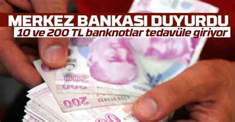 Yeni Ve Tl Banknotlar Tedav Le Giriyor Haberlisin Sakarya