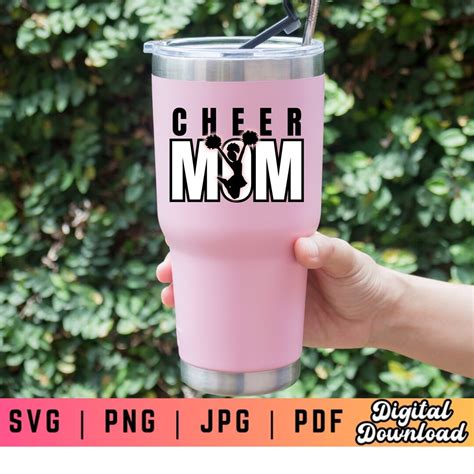 Cheer Mom Svg In My Cheer Mom Era Svg Cheer Dad Svg Camisa Para