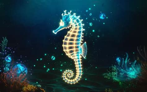 Vibrant Seahorse A Stunning 4k Ultra Hd Wallpaper By Robokoboto