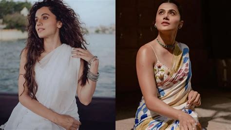 Taapsee Pannus Saree Saga