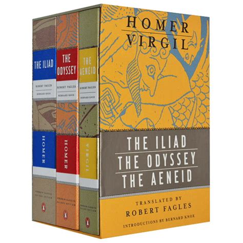 The Iliad Odyssey And Aeneid Box Set Lazada