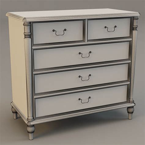 Laura Ashley Furniture Set - 3D Model by zifir3d