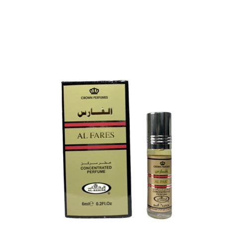 Al Rehab Al Fares Oil Perfume 6ml Crown Perfumes DOT Made