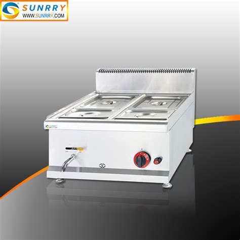 Well Designed Table Top Hot Food Display Warmers Gas Bain Marie And Table Top Bain Marie