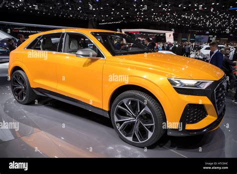 GENEVA SWITZERLAND MARCH 7 2017 Audi Q8 Sport Concept Car