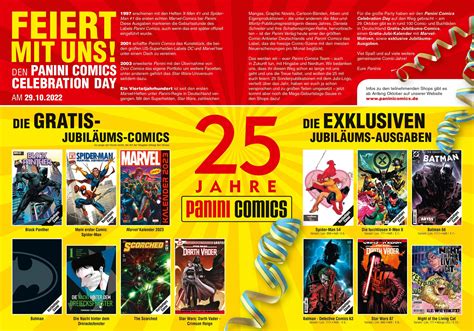 25 Jahre Panini Comics Panini Newsroom