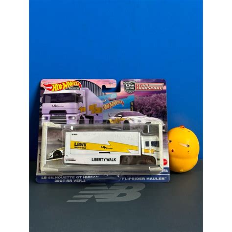 Jual Hot Wheels Lbwk Team Transport Nissan Gt R R Not Mint Shopee