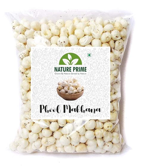 Nature Prime Special Jumbo Size Phool Makhana Lotus Seeds Fox Nuts Big