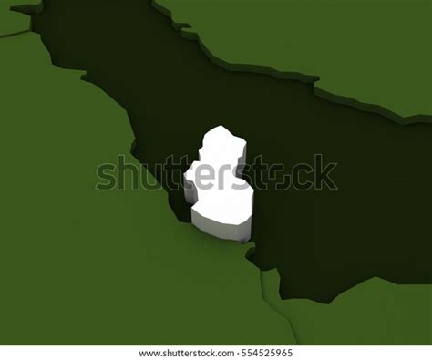 Qatar Map 3d Illustration Stock Illustration 554525965 | Shutterstock