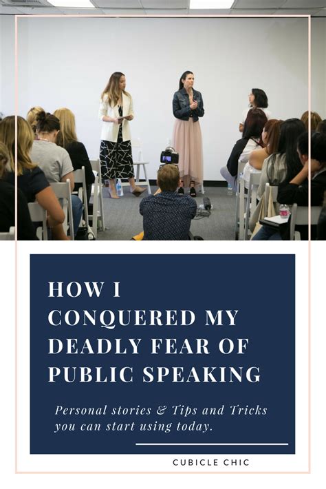 How I Conquered My Deadly Fear In Public Speaking Cubicle Chic