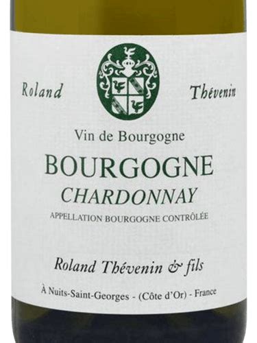 Roland Th Venin Bourgogne Chardonnay Vivino Australia