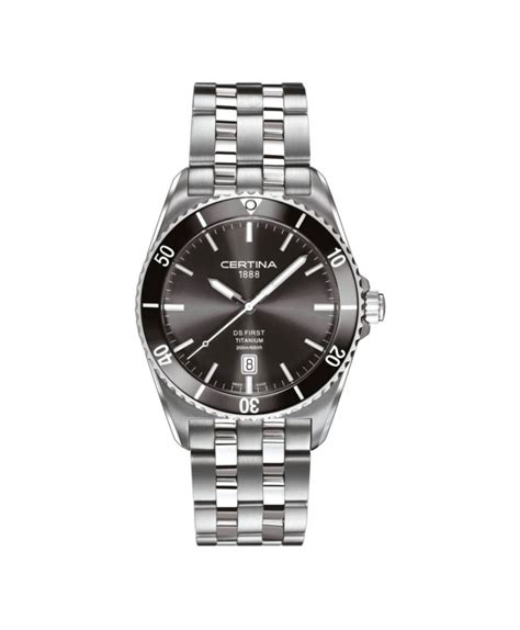 Orologio CERTINA Uomo DS FIRST CERAMIC TITANIUM