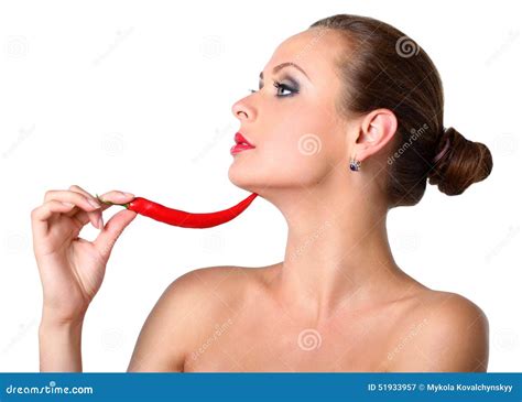 Red Hot Chilli Pepper Stock Image Image Of Fashion Beautiful