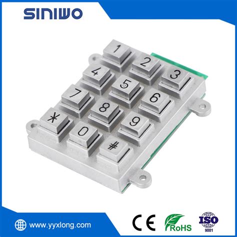 China Industrial Metal Keypad Suppliers Manufacturers Factory Direct Price Siniwo