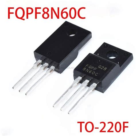 FQPF8N60C, 8N60 Trans Mosfet N-Channel 600 V, 7.5 A, 1.2 Ω, TO-220F ...
