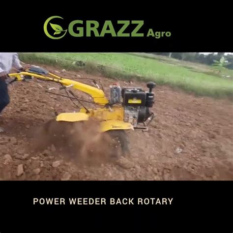 Back Rotary Power Weeder Hp For Agriculture Engine Model Samy At Rs