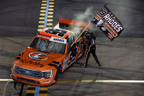 No. 99 NASCAR Ford Survives To Win 2023 Truck Series: Video