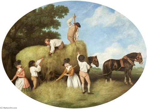 Kunstreproduktionen Haycarting 1795 Von George Stubbs 1724 1806