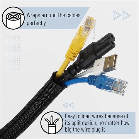 Bates Fundas De Cable Pulgada Pies De Largo Tubo De Telar De