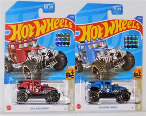 2022 HOT WHEELS RLC FACTORY SET BAJA BLAZERS SERIES BAJA BONE SHAKER X2